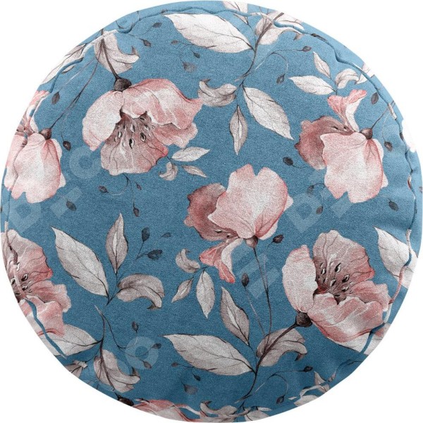 Подушка круглая Cortin «Розовая лагуна»