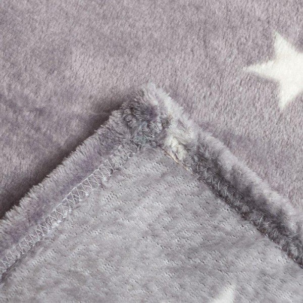 Плед Этель «Звезды» 175х200 см, велсофт, 190 гр/м2, 100% полиэстер