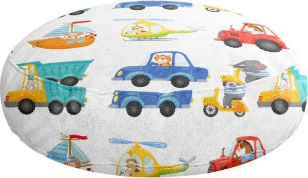 Подушка круглая Cortin «Увлекательная поездка»