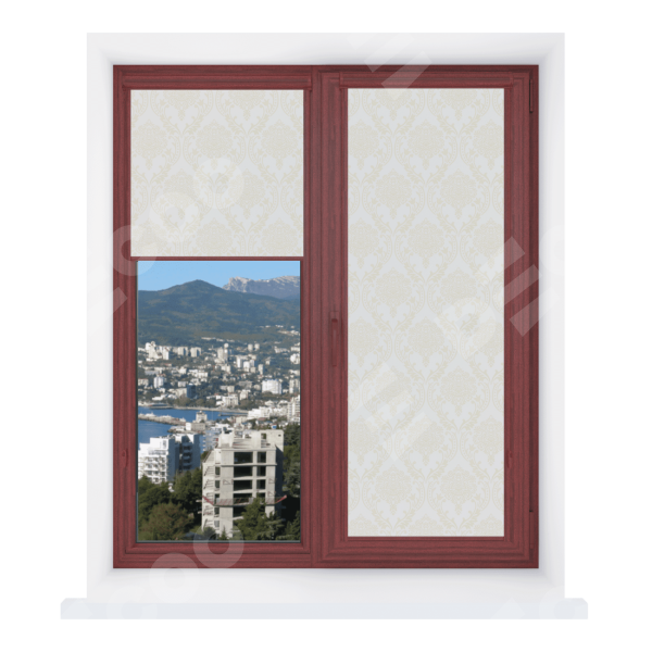 Рулонная штора Уни 2 Пальмира 02 белый