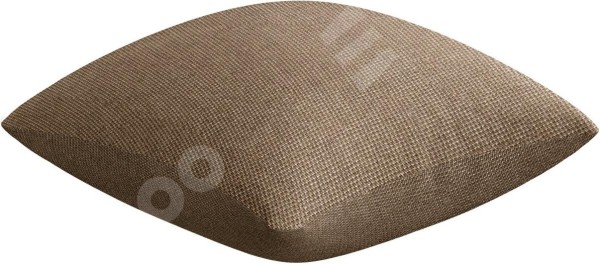 Подушка квадратная «Кортин» лён димаут коричневый