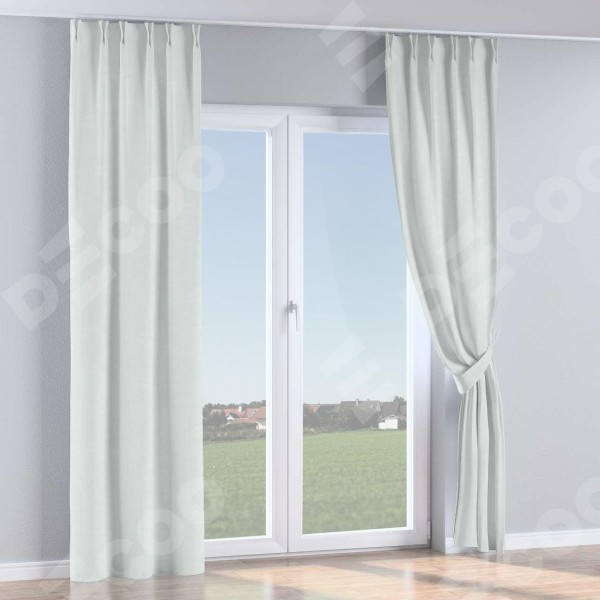 Комплект штор 2 шт, цвет дымчато-молочный, высота от 100 см