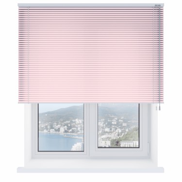 Горизонтальные жалюзи 947 светло-розовые