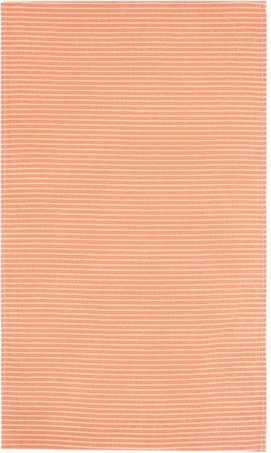 Набор кухонных полотенец Доляна «Полосы», 40х70см- 2шт, розовый, 50%п/э, 50%хл