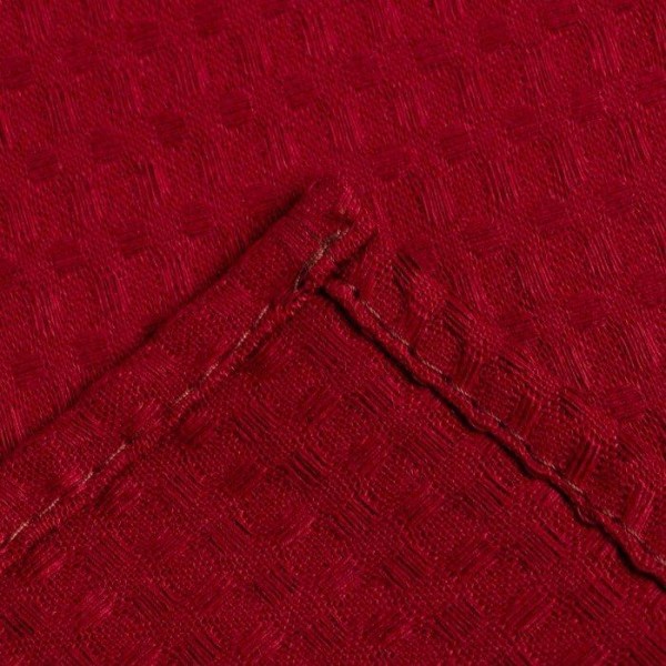 Полотенце 45х60 см, бордо, вафля, 240 гр/м2, хлопок 100%