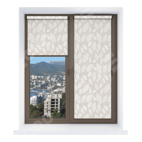 Рулонная штора Мини Ботаник Арт ВО 02