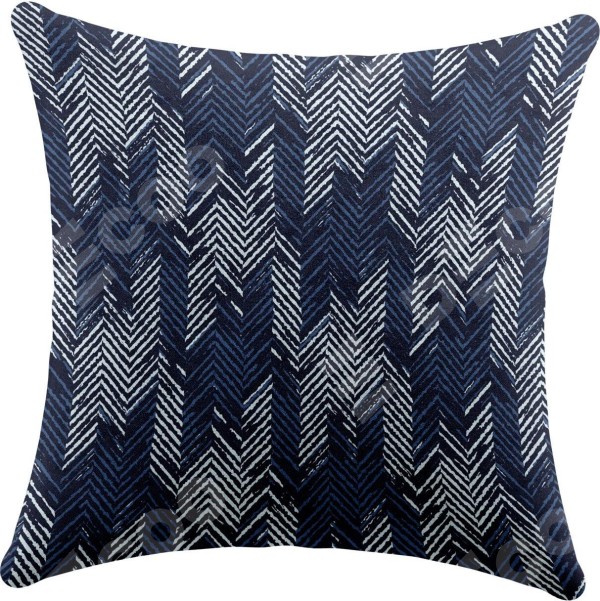 Подушка квадратная Cortin «Пёстрый зигзаг»