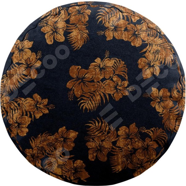 Подушка круглая Cortin «Китайская роза»