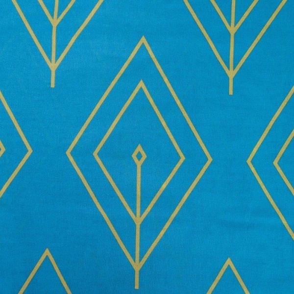 Постельное бельё Этель 2 сп «Бирюзовый лепесток» 175х215, 200х220, 70х70-2 шт