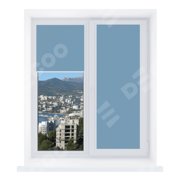 Рулонная штора Уни 2 Респект DM 94 синий