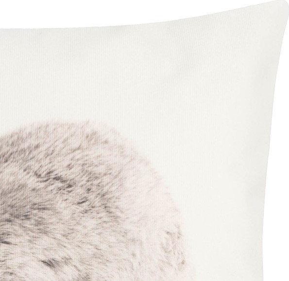 Наволочка Этель "Крольчонок", 40*40 см, 100 п/э, велюр