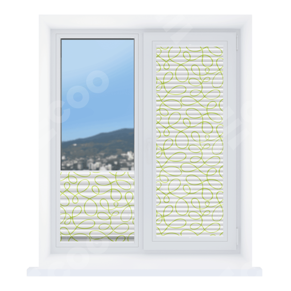 Штора плиссе ткань Опера 27