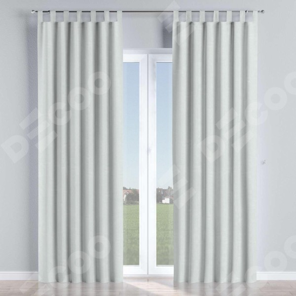 Комплект штор на петлях 2 шт,  цвет дымчато-молочный