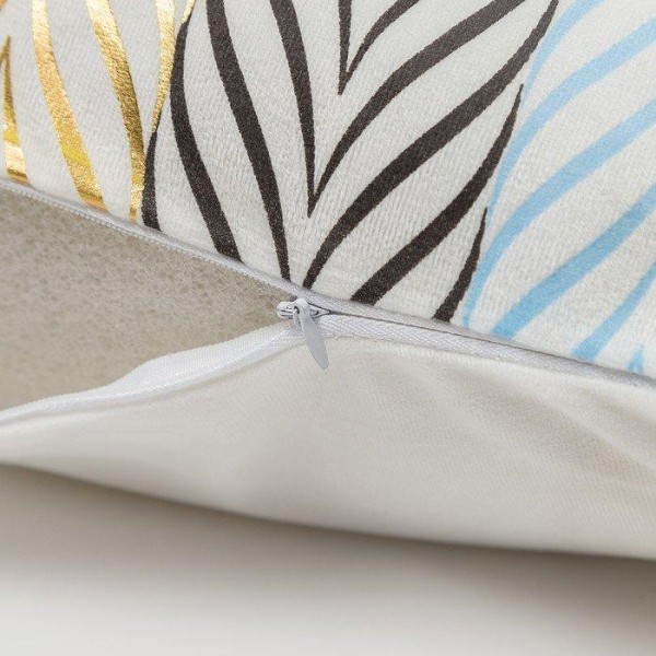 Наволочка Этель "Косички" 42 х 42 см, велюр