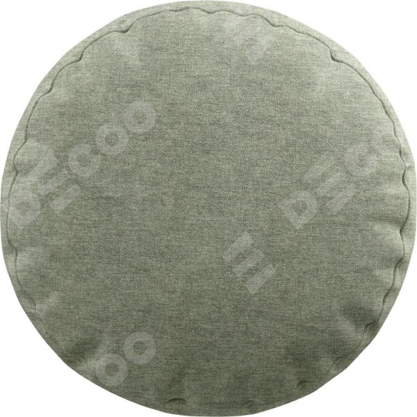 Подушка круглая Cortin лён кашемир серый new