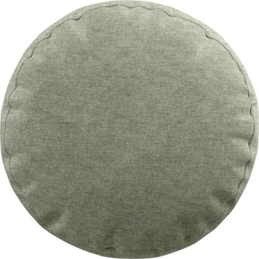 Подушка круглая Cortin лён кашемир серый new