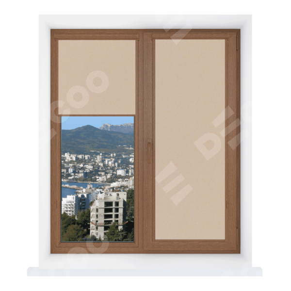 Рулонная штора Уни 2 Фокус 04 персик