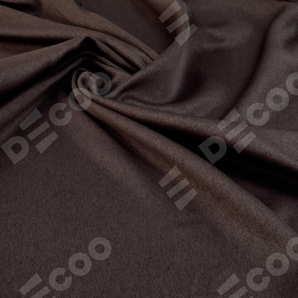 Твид блэкаут Тёмно-коричневый 90933