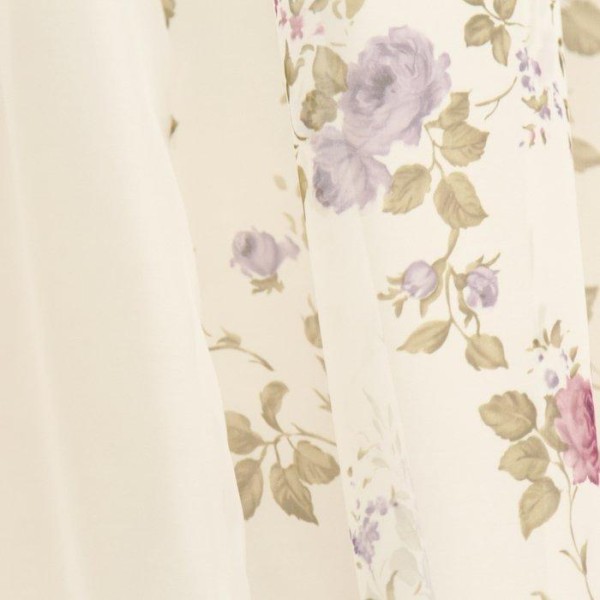 Комплект штор для кухни Акварель 280х160 см, сирень, 100% п/э