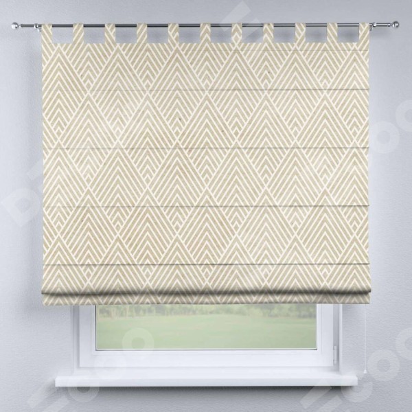 Римская штора на петлях «Арлекино»