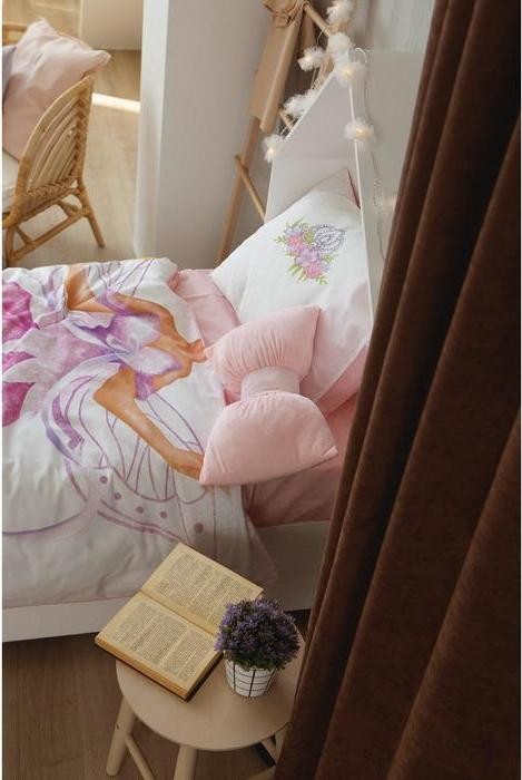 Постельное белье Этель 1,5 сп «Милая фея» 143х215 см, 150х214 см, 50х70 см -1 шт