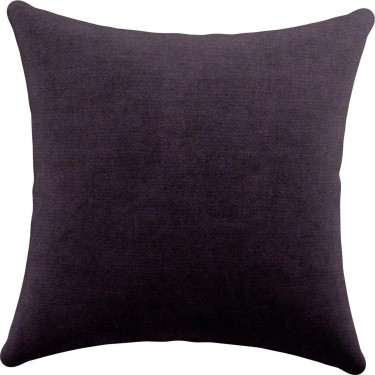 Подушка квадратная «Кортин» вельвет тёмно-фиолетовый