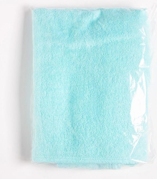 Набор для сауны Экономь и Я:полотенце-парео 68*150см + чалма, цв.св-голубой, 100%хл,320 г/м2