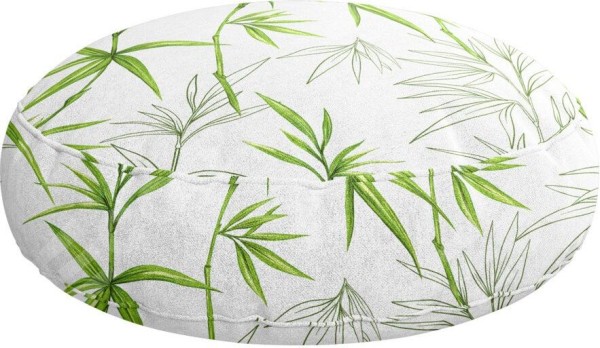 Подушка круглая Cortin «Зелёный бамбук»