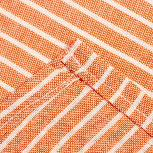 Набор кухонных полотенец Доляна «Полосы», 40х70см- 2шт, розовый, 50%п/э, 50%хл