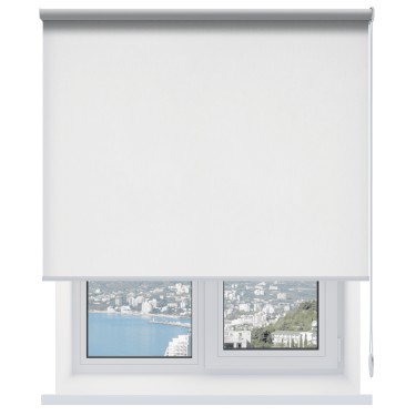 Рулонная штора Респект DM ВО белый 01