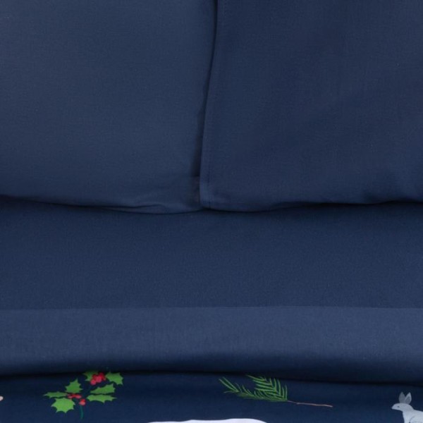 Постельное белье "Этель" 1.5 сп Winter animals 143*215 см, 150*214 см, 70*70 см - 2 шт