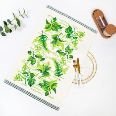 Полотенце 43*70 см, Орегано, мульти, 380 гр/м, хл