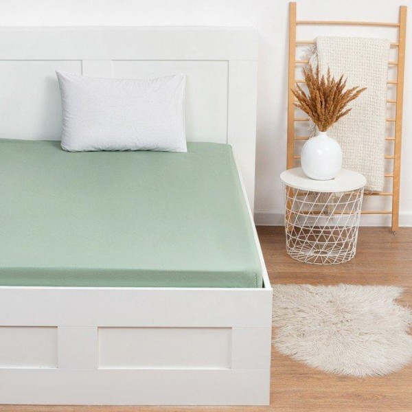 Простыня на резинке «Этель» 180х200х25 см