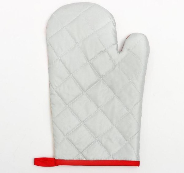 Кухонный новогодний набор Доляна«Новогодний лес» фартук 70х80см, прихватка 17х17см, варежка-прихватка 26х16см