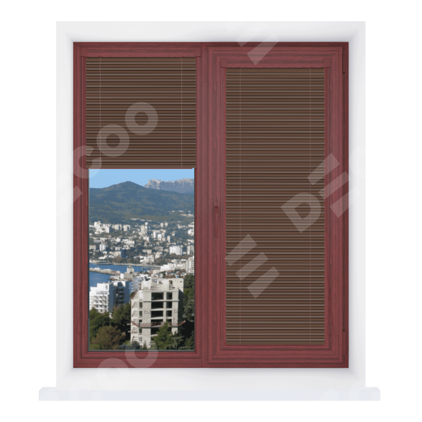 Жалюзи 117 коричневый