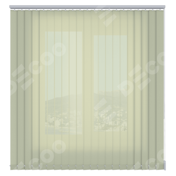 Вертикальные жалюзи Лайн 27 салатовый
