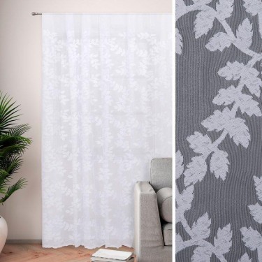 Тюль "Этель" Ветка сакуры, 150х250 см