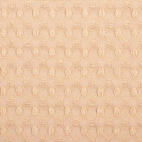 Набор кухонных полотенец Доляна, цвет бежевый, 35х60см-2шт, 100% хл, крупная вафля, 220 гр/м2