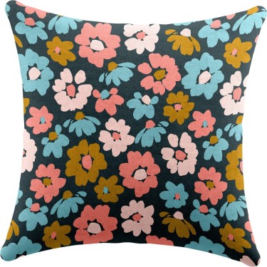 Подушка квадратная Cortin «Яркие цветы»