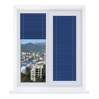 Жалюзи 571 синий, 25 мм