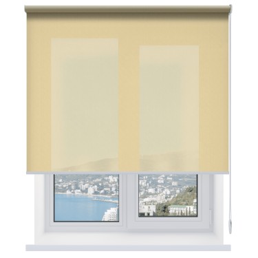 Рулонная штора Эко кремовый 02