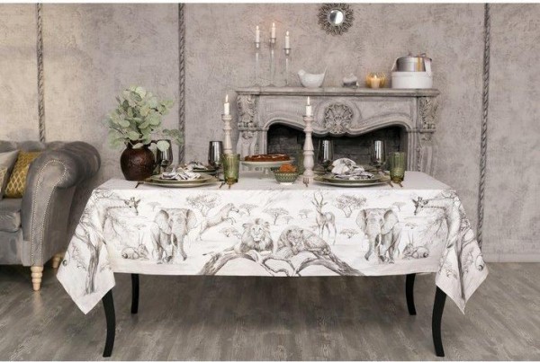 Скатерть Этель «Сафари» 110х150 см, 100 % хл, саржа 190 гр/м2