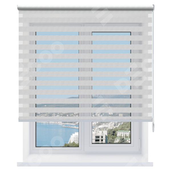 Рулонная штора День-ночь Shade белый