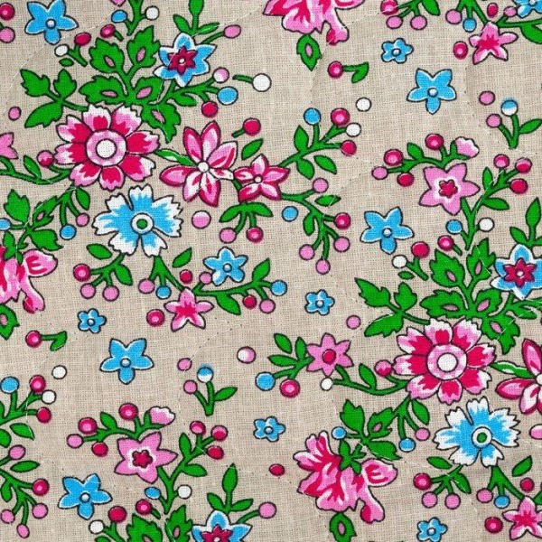 Чехол на стул с завязками «Полевые цветы», 35х38 см, бязь