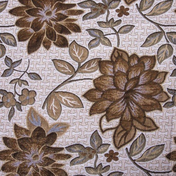 Покрывало гобеленовое Этель «Роскошь» с бахромой, золотой, 240х200см, п/э 80%, хл 20% (450 г/м2)