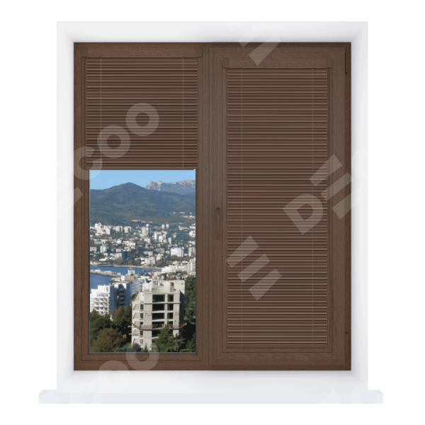 Жалюзи 117 коричневый