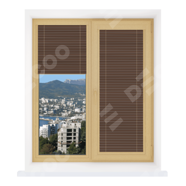 Жалюзи 117 коричневый