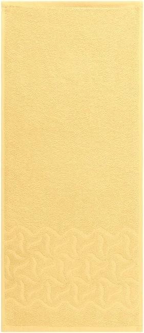 Полотенце махровое «Радуга» цвет жёлтый, 100х150, 295 гр/м