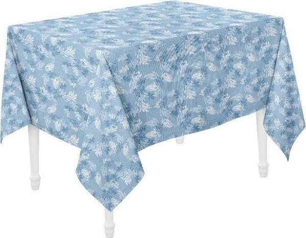 Скатерть Azure, размер 140х180 см, цвет голубой