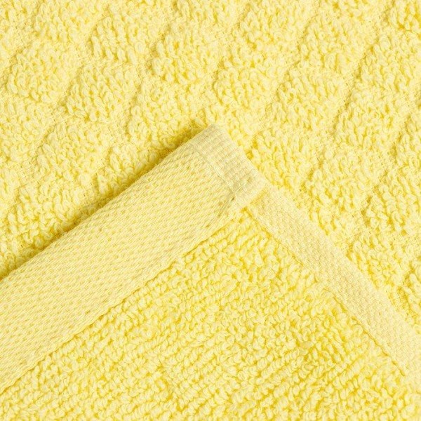 Полотенце махровое Love Life «Минимализм» 50х80 см, жёлтый, 100% хл, 500 гр/м2